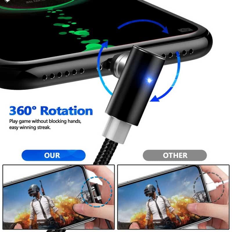 Fast Magnetic Charging Cable for Micro USB / Type C / iPhone Fast Magnetic Charging Cable for Micro USB / Type C / iPhone
